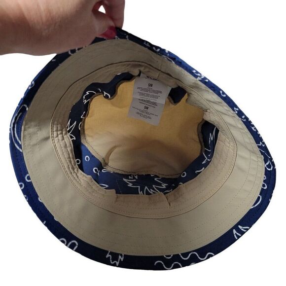 Columbia PFG Bucket Hat Kid Youth Size S/M UPF 50 Lightweight Packable Fish NWOT - Picture 7 of 11